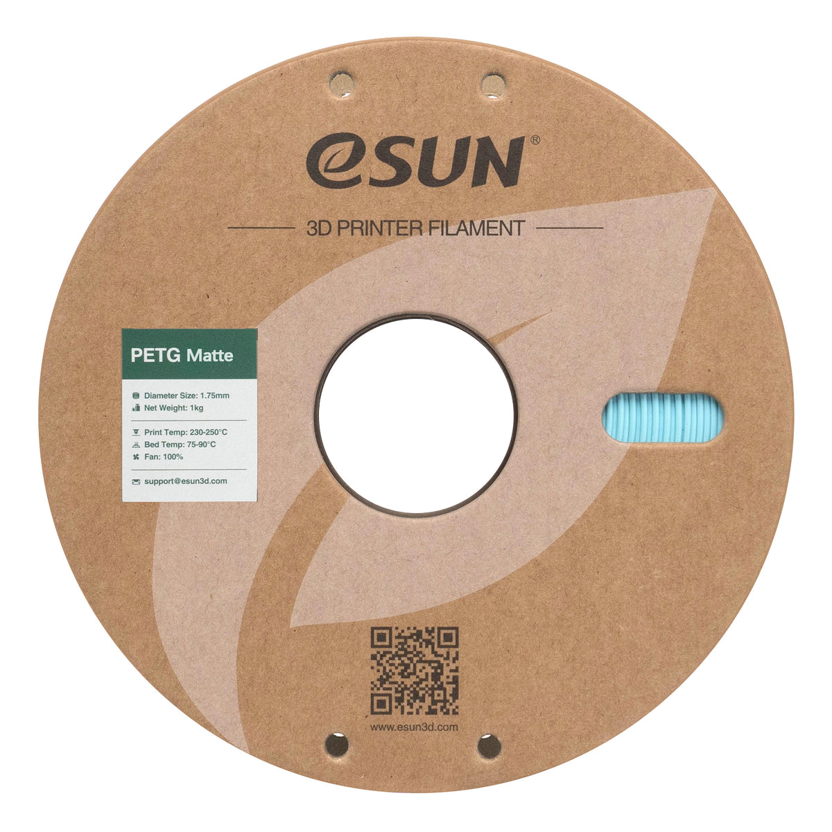 Filament PETG Matt hellblau | eSUN