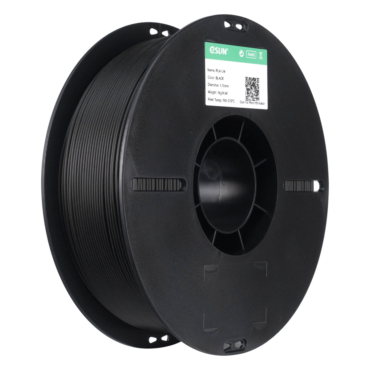 Filament PLA-LW schwarz | eSUN