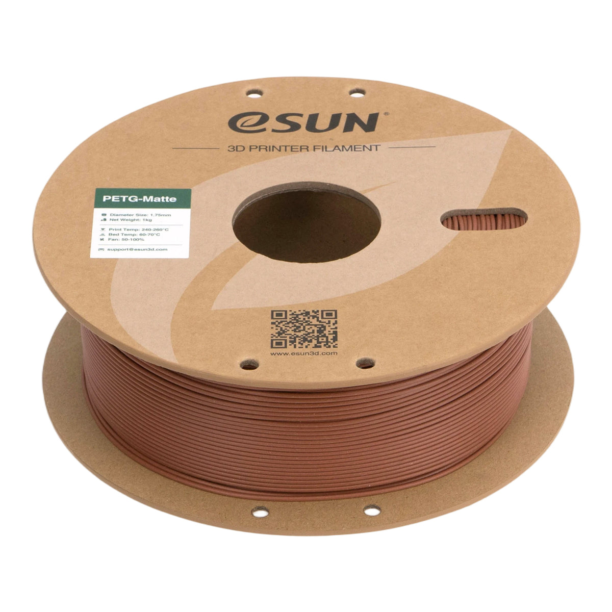 Filament PETG Matt ziegelrot | eSUN