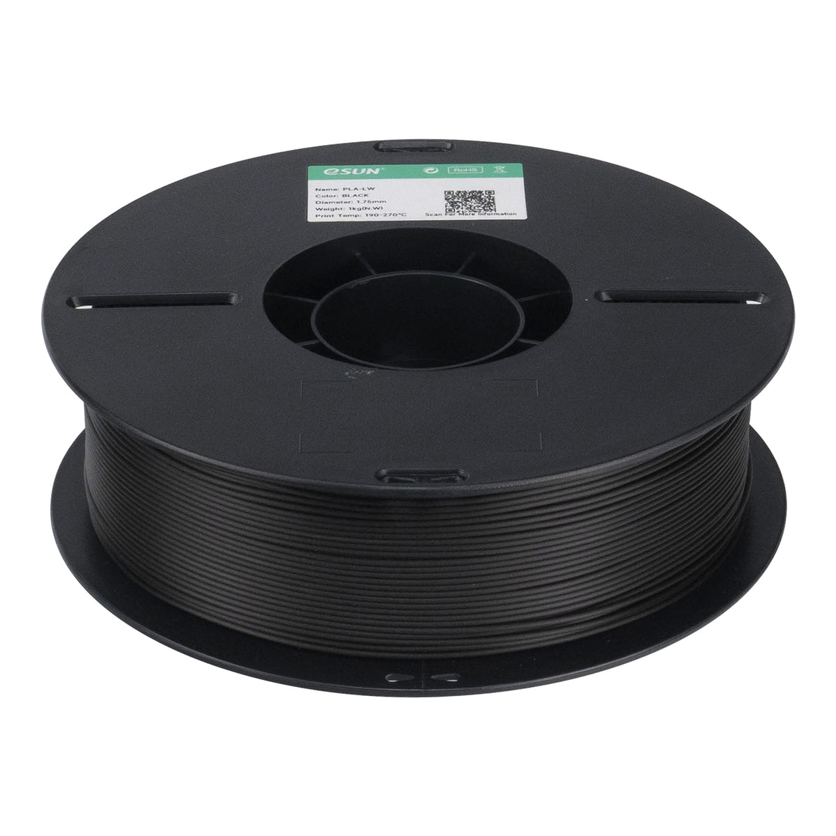 Filament PLA-LW schwarz | eSUN