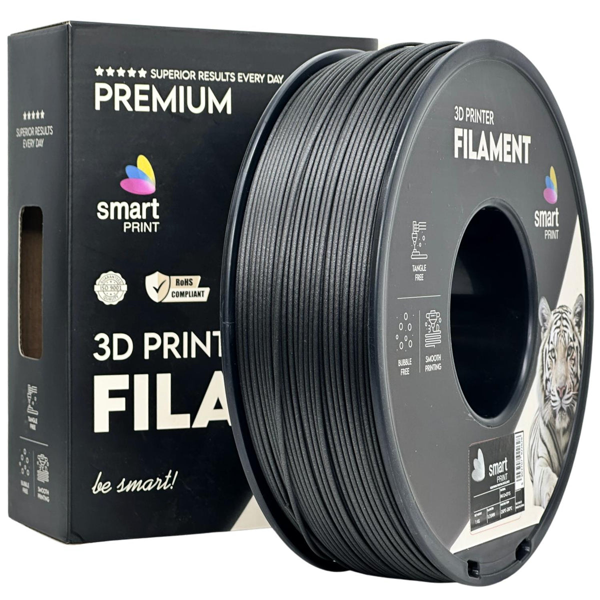 PA12-CF15 Filament Spule, Smart Print, 1,75 mm