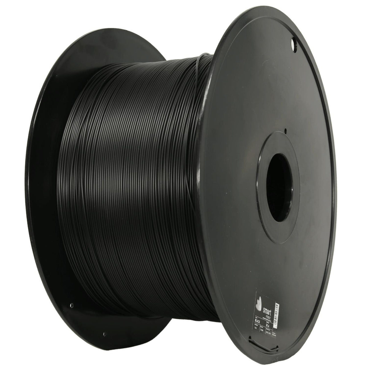 PLA Schwarz 5 kg Filament Spule, Smart Print, 1,75 mm