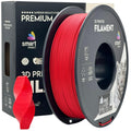Spool of PLA matte red filament, Smart Print, 1.75 mm